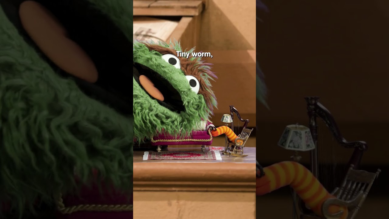 Feelings with Oscar the Grouch and Dr. Slimey #sesamestreet
