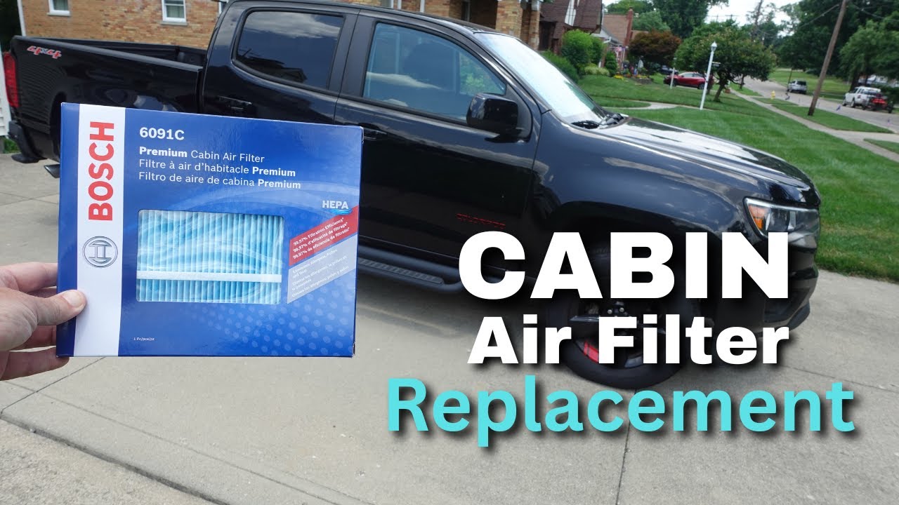 Chevrolet Colorado Cabin Air Filter Replacement ( 2015 - 2022 )