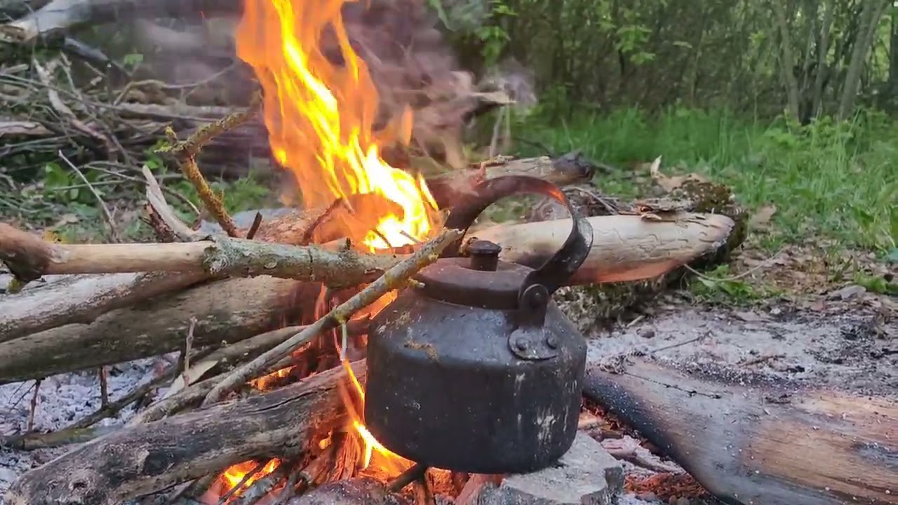 Весенний Хопер, выезд с палатками