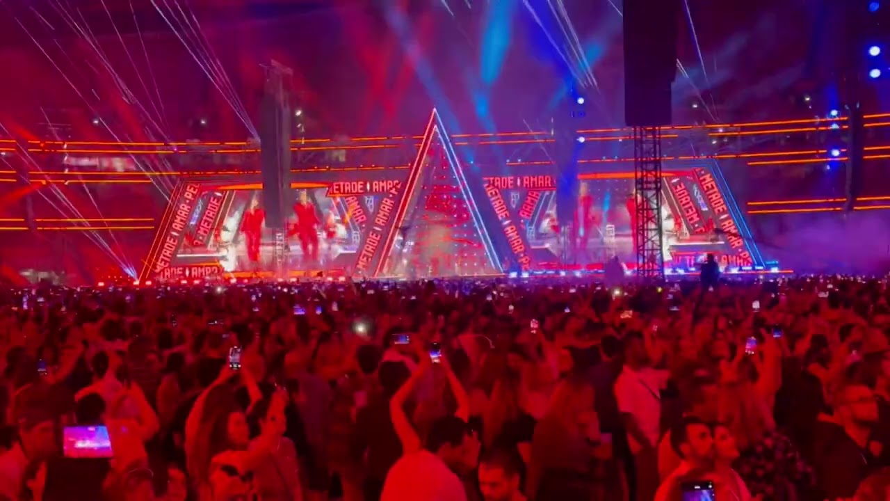 Amar pela metade - Calema - Estádio da Luz