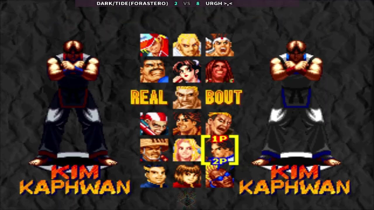 Real Bout Fatal Fury DARK/TIDE(FORASTERO) (MX) Vs URGH (BR) || Play Date 19 Jan 26