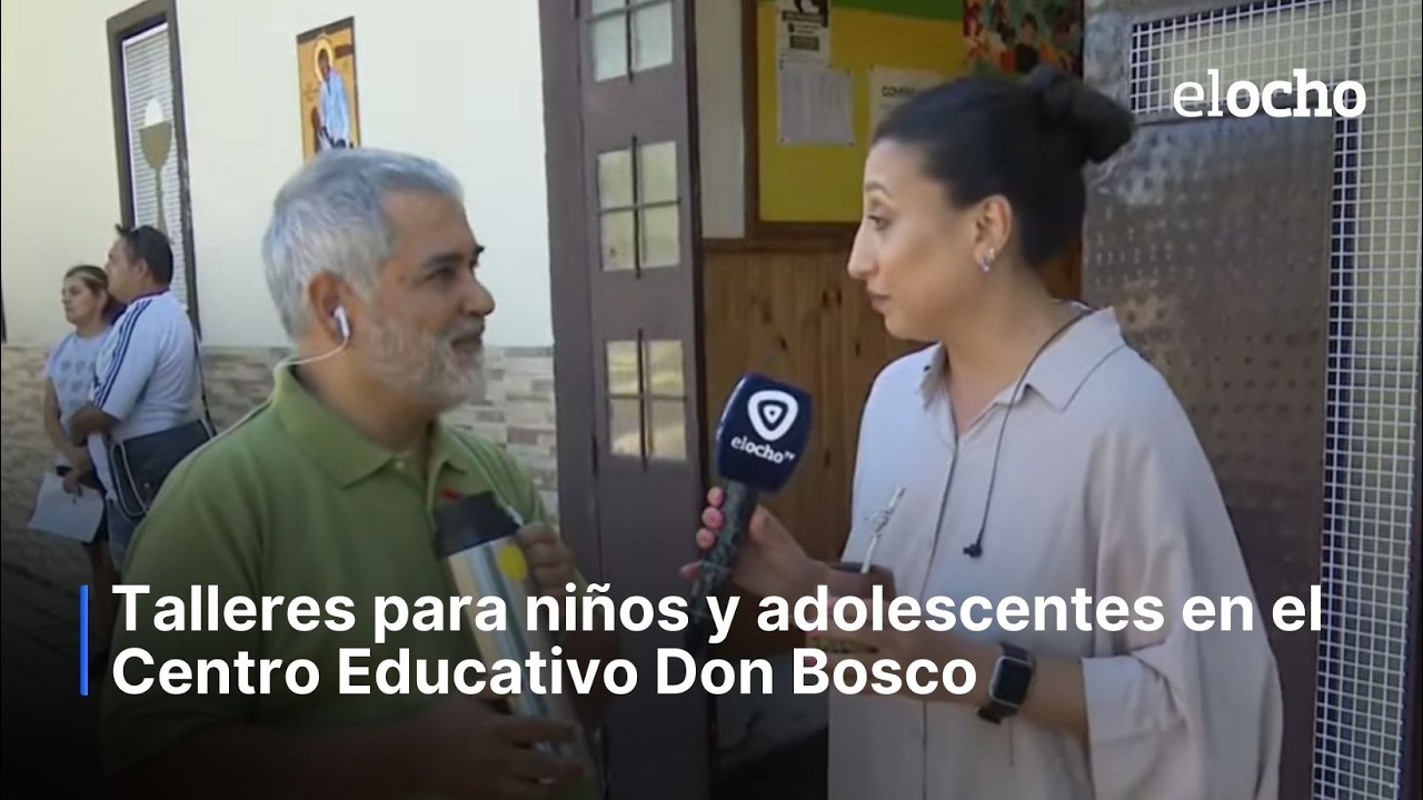 TALLERES PARA NIÑOS Y ADOLESCENTES EN EL CENTRO EDUCATIVO DON BOSCO