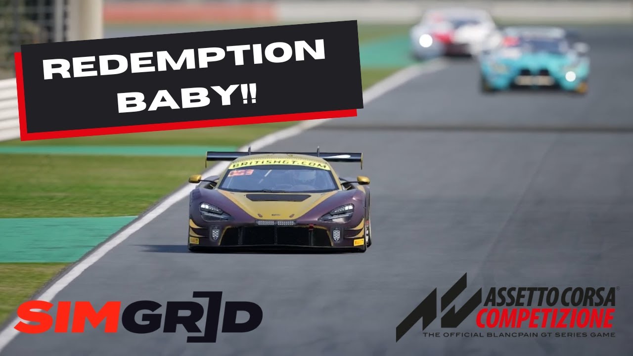 REDEMPTION!! | ACC online (SimGrid) | Silverstone