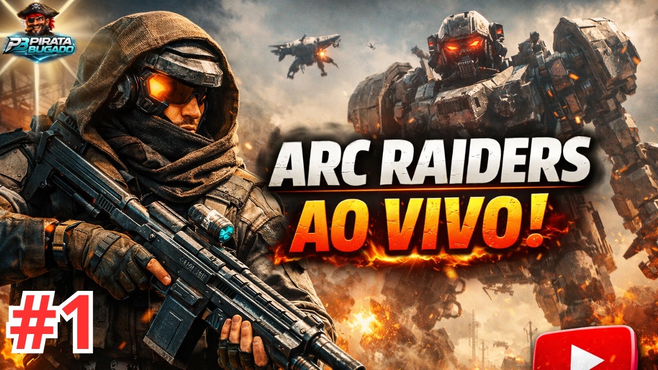 🔥 ARC RAIDERS estamos avancado #ArcRaiders#Live#Gameplay#ExtractionShooter#GamerBR