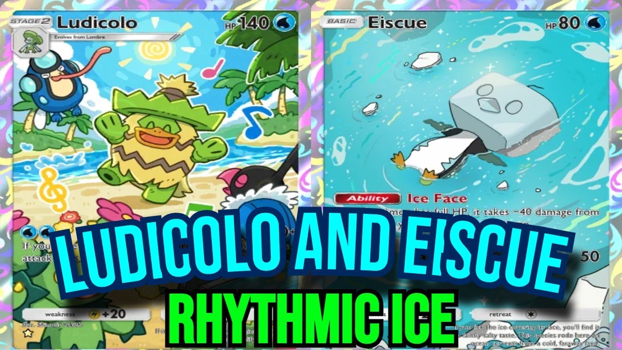 Сборка колоды с Лудиколо и Эйскью! [Pokemon TCG Pokemon]