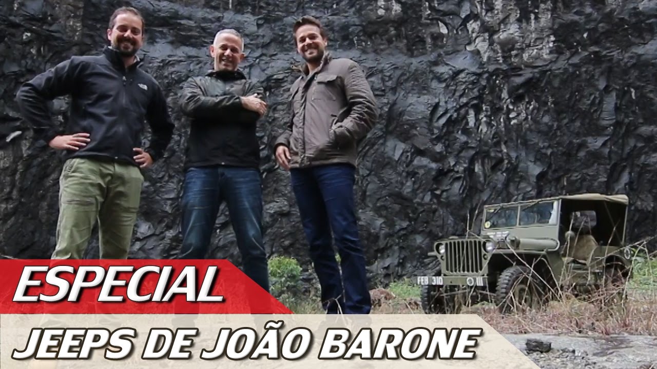 JEEP WRANGLER UNLIMITED X RANGE ROVER SV X WILLYS MB '41 - ESPECIAL C/ JOÃO BARONE #103 ACELERADOS