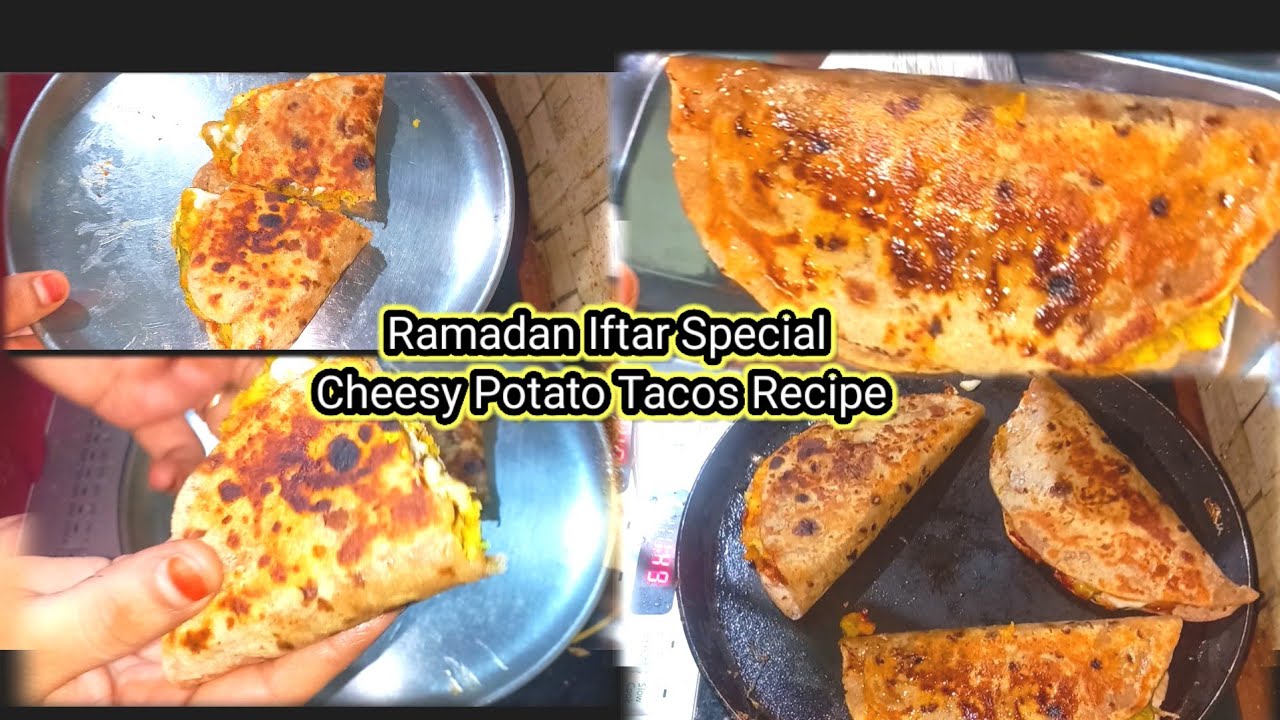 Lunchbox Special Cheesy Potato Tacos Recipe/Tiffin box Veg Cheesy Taco Recipe/Ramadan Special Recipe