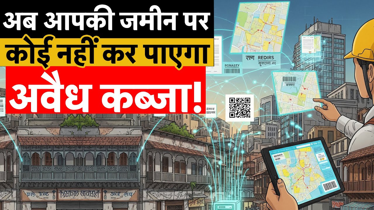 Digitalization of land records | land reforms |  जमीन को लेकर सरकार ला रही है नया प्लान!