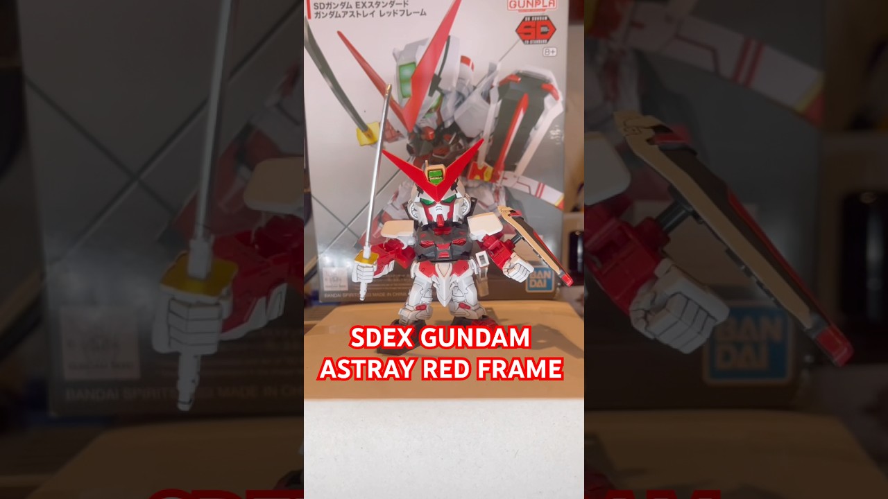SDEX GUNDAM ASTRAY RED FRAME #gundam #bandaigundam #gundammodelkits #gunpla