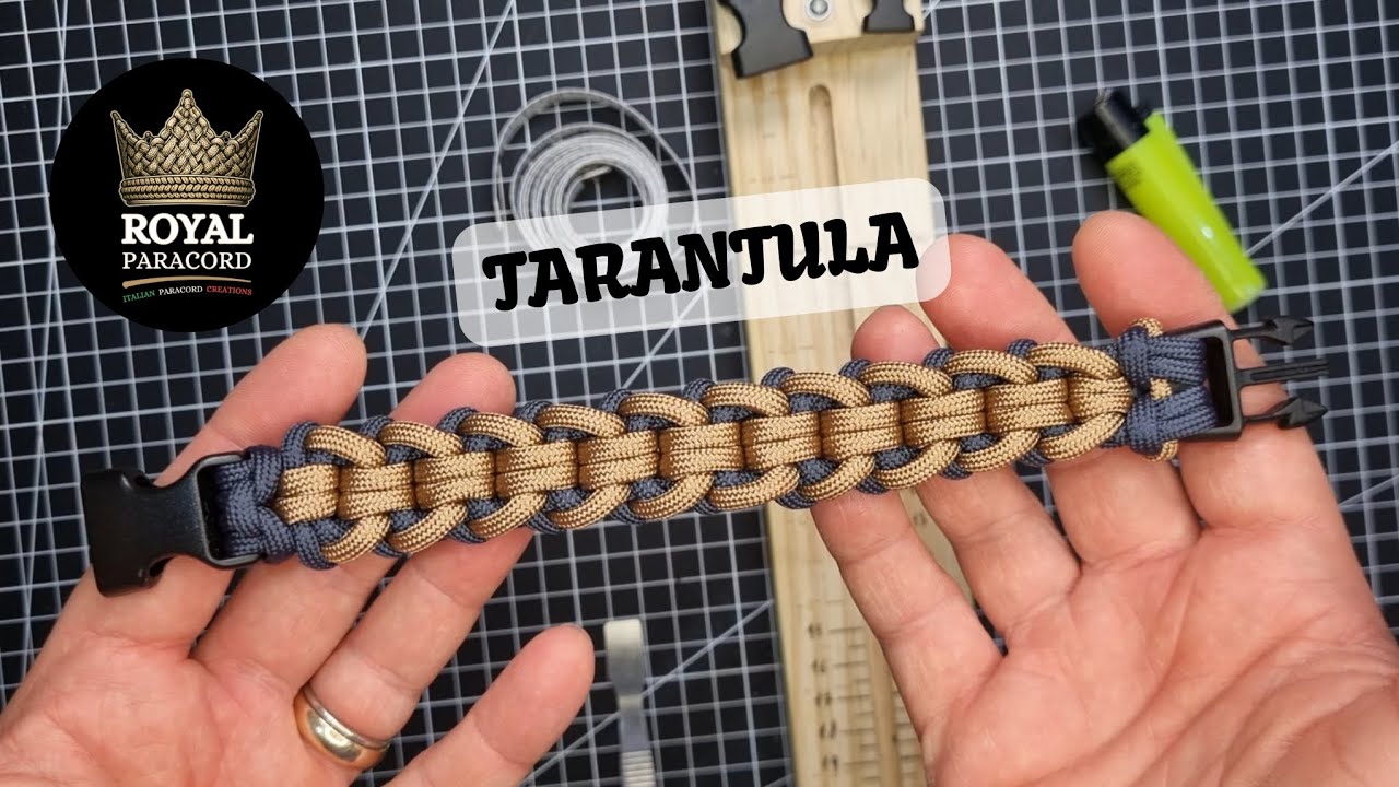 Bracciale Paracord TARANTULA Paracord Bracelet Tutorial