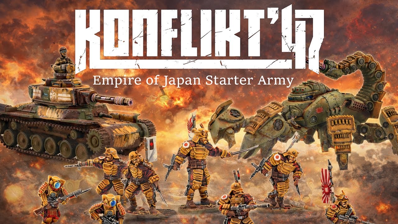 Konflikt '47 Empire of Japan starter army Review