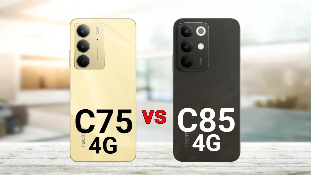 Realme C75 4G vs Realme C85 4G