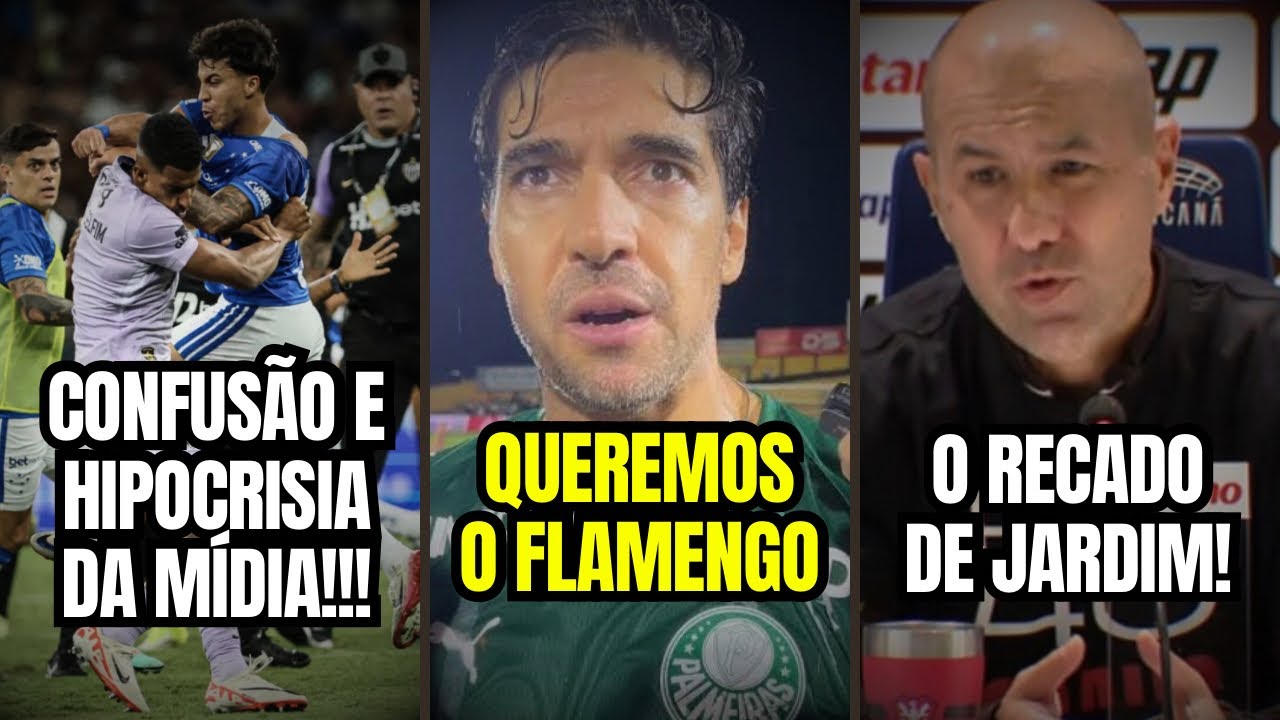Palmeiras CAMPEÃO! QUEREMOS o Flamengo! CONFUSÃO no mineiro! Leonardo Jardim MANDA A REAL! 