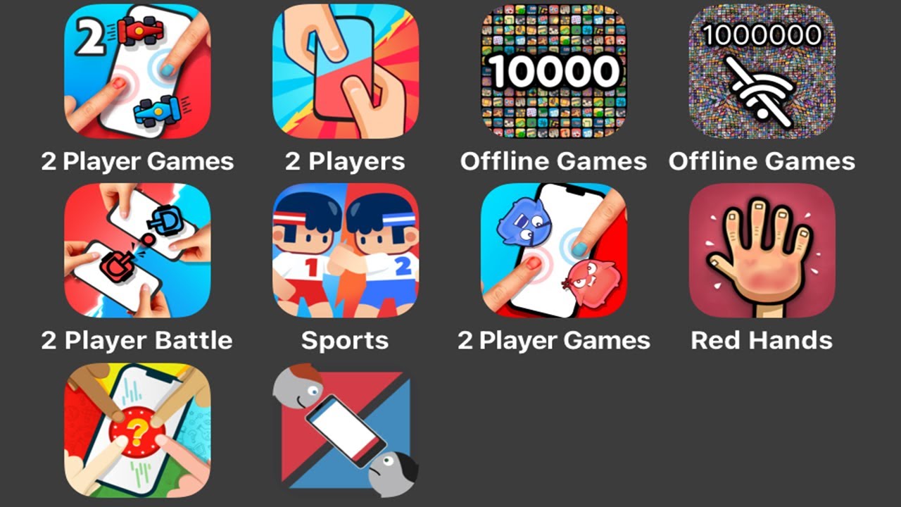 234 Player Games,2 Players Games,10000 Offline Games,2 Player Battle,2 Player Games Sports,Red Hands