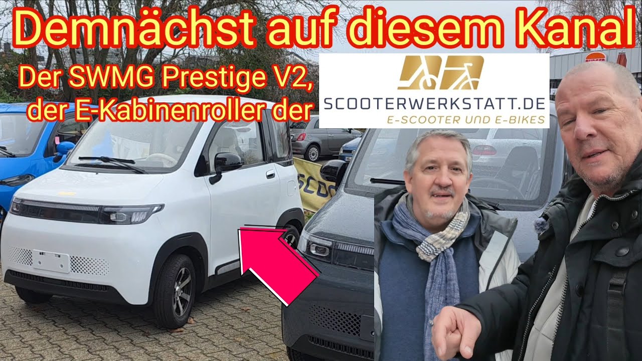 Neues Projekt: TV Solution meets Scooterwerkstatt Mönchengladbach, wir testen die Fahrzeuge!
