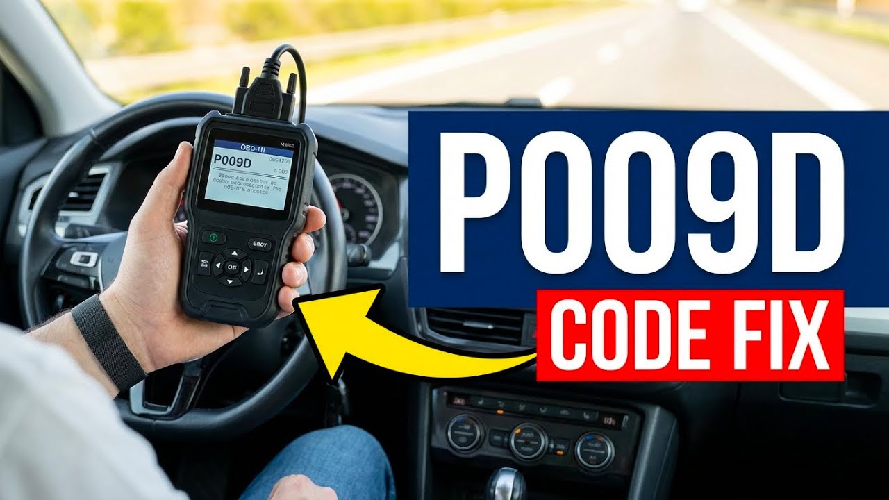 How To Fix P009D Code - Fuel Pressure Relief Control Circuit High Voltage Diagnosis