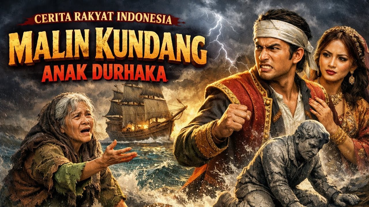 Legenda Malin Kundang - Kisah Anak Durhaka yang Menjadi Batu