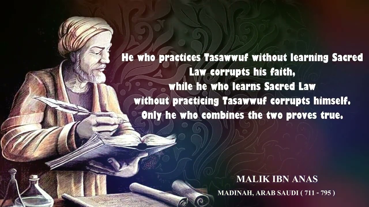 Islamic scholar and jurist - ( Imam Malik bin Anas )