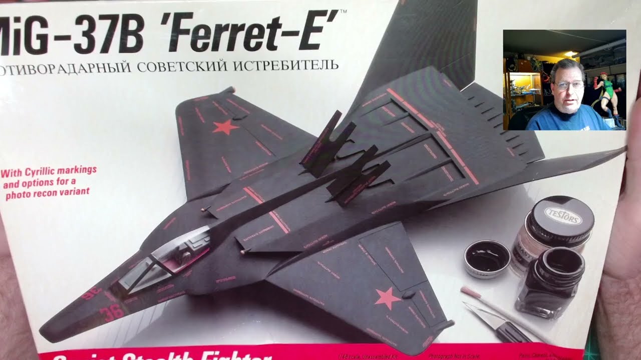 Retro Look  1/48 Testors MIG 37 Ferret