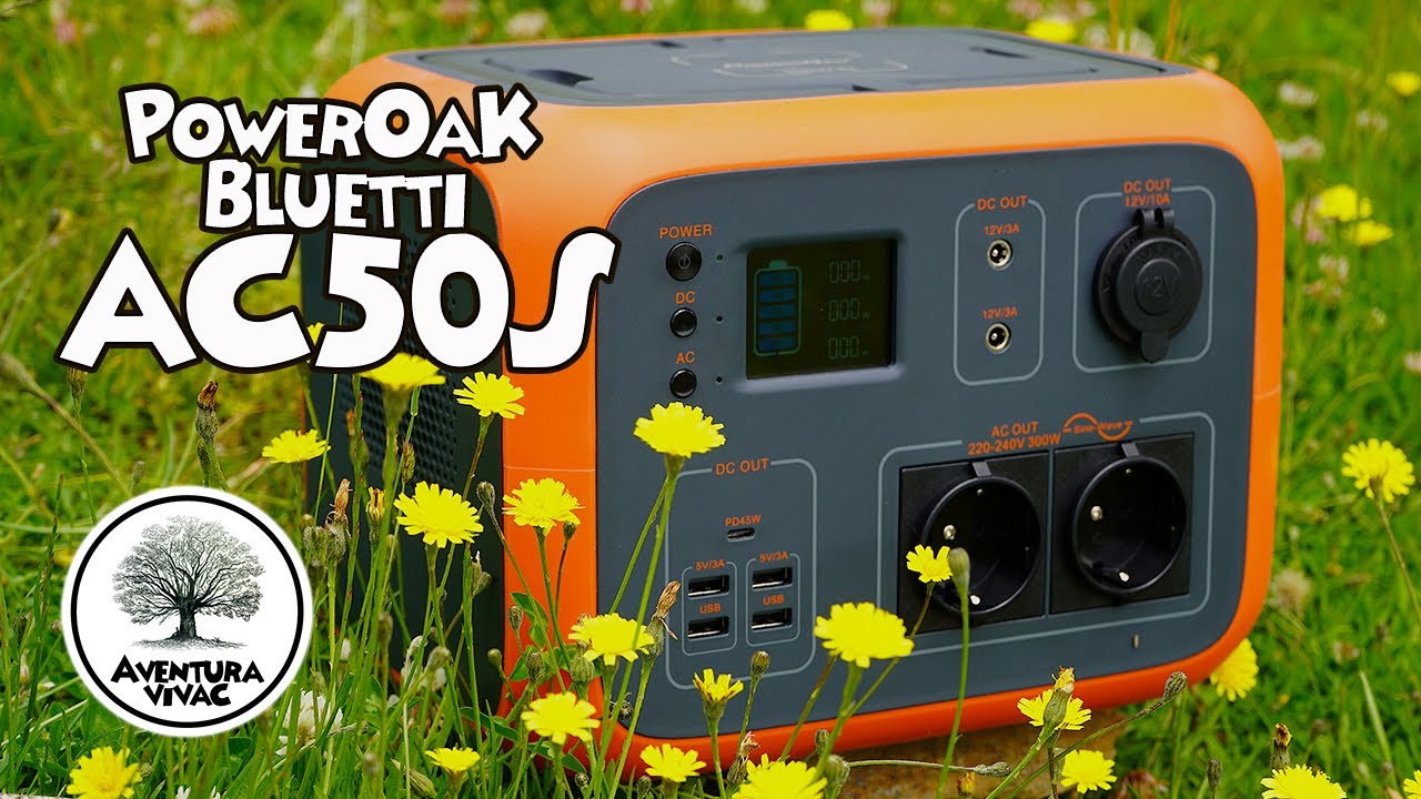 POWEROAK BLUETTI AC50S ⚡️ Estación de energía portátil