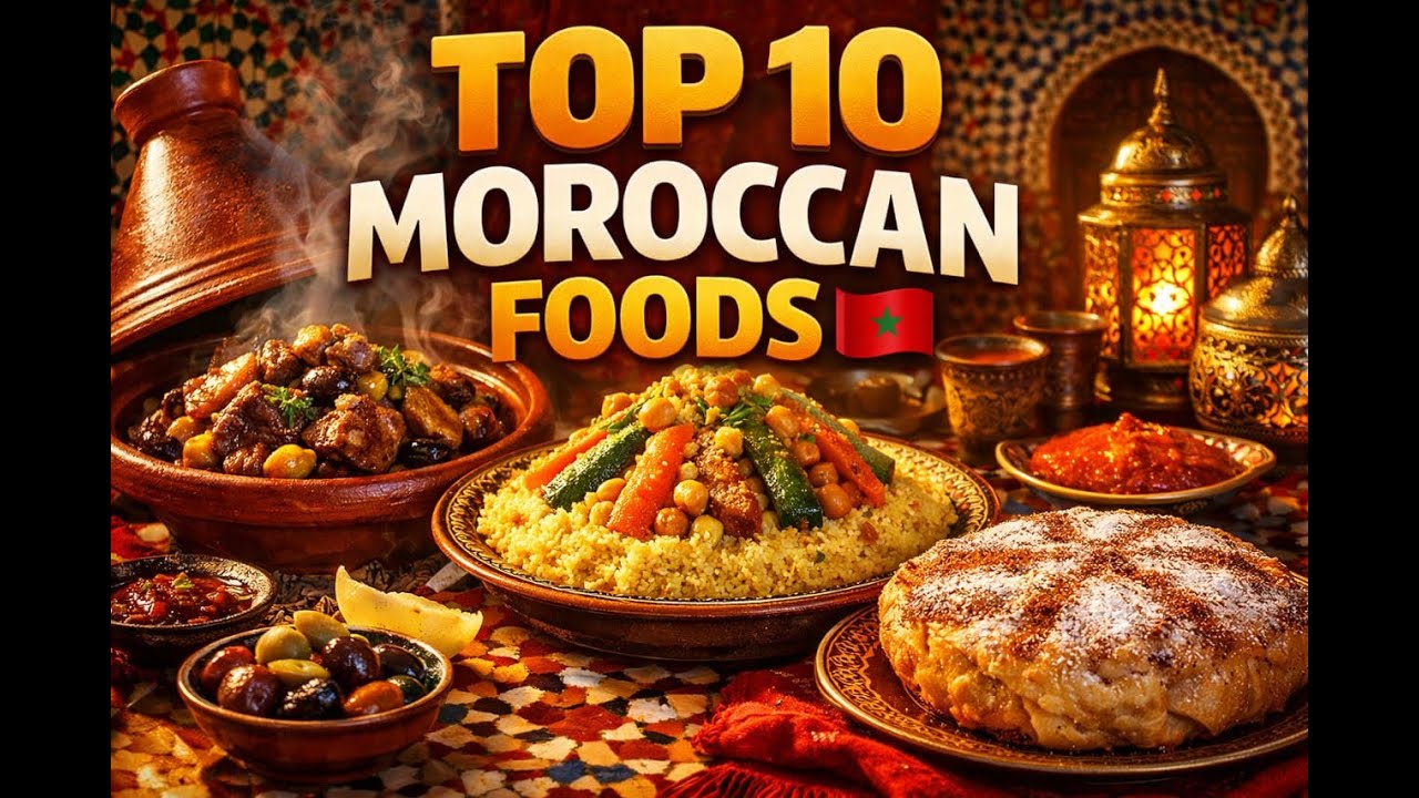 Top 10 Must Try Moroccan Foods!