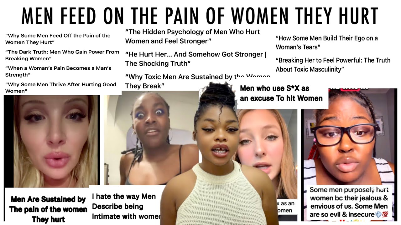 Men are Sustained By the Pain of the Women They Hurt 😔🤯🚩purposely Breaking A Woman to Feel Power🤦‍♀️