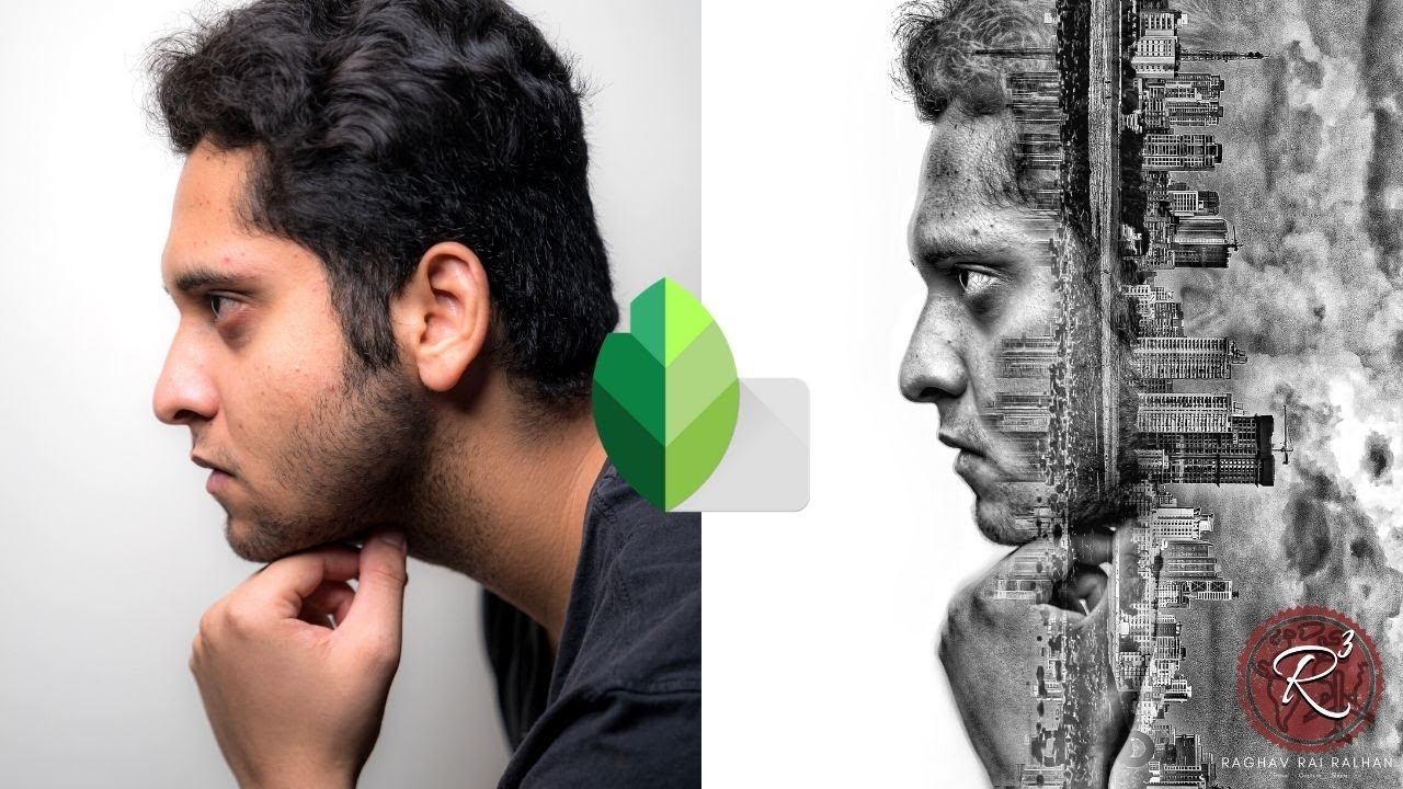 Double Exposure Effect Tutorial | Snapseed Tutorial