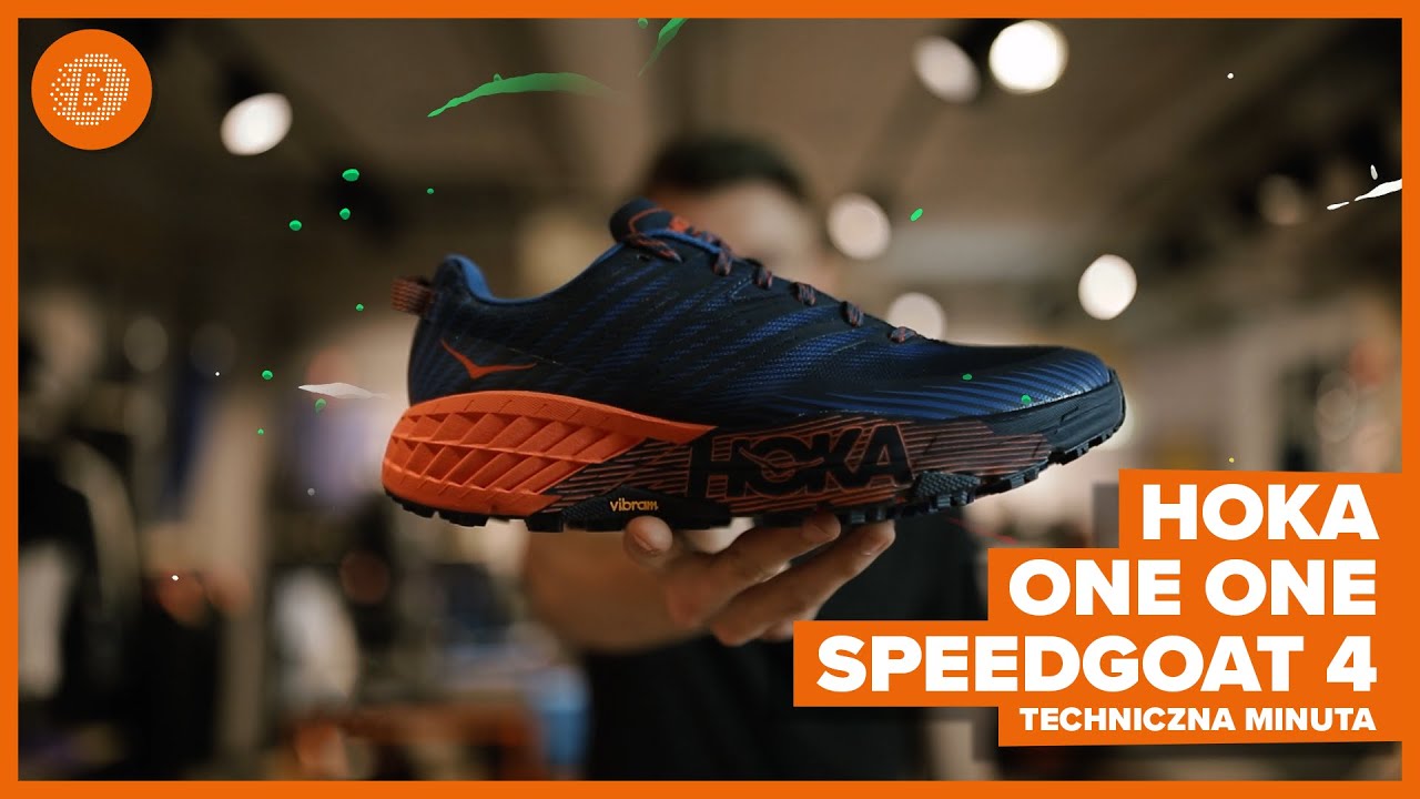 Hoka One One Speedgoat 4 | Techniczna minuta #52 | Sklep Biegacza