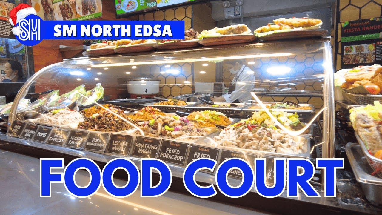 [4K] SM NORTH EDSA - FOOD COURT TOUR