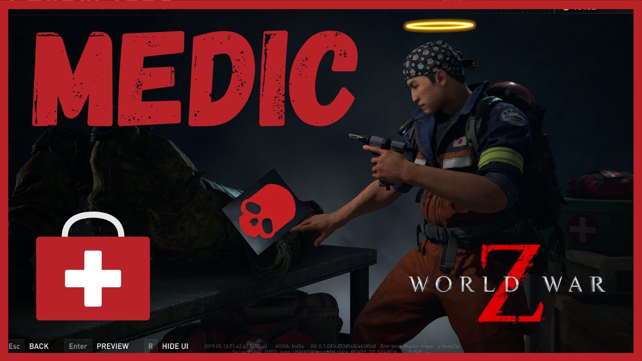 The Doctor of WWZ - Medic Insane Build Guide - World War Z Class Guide