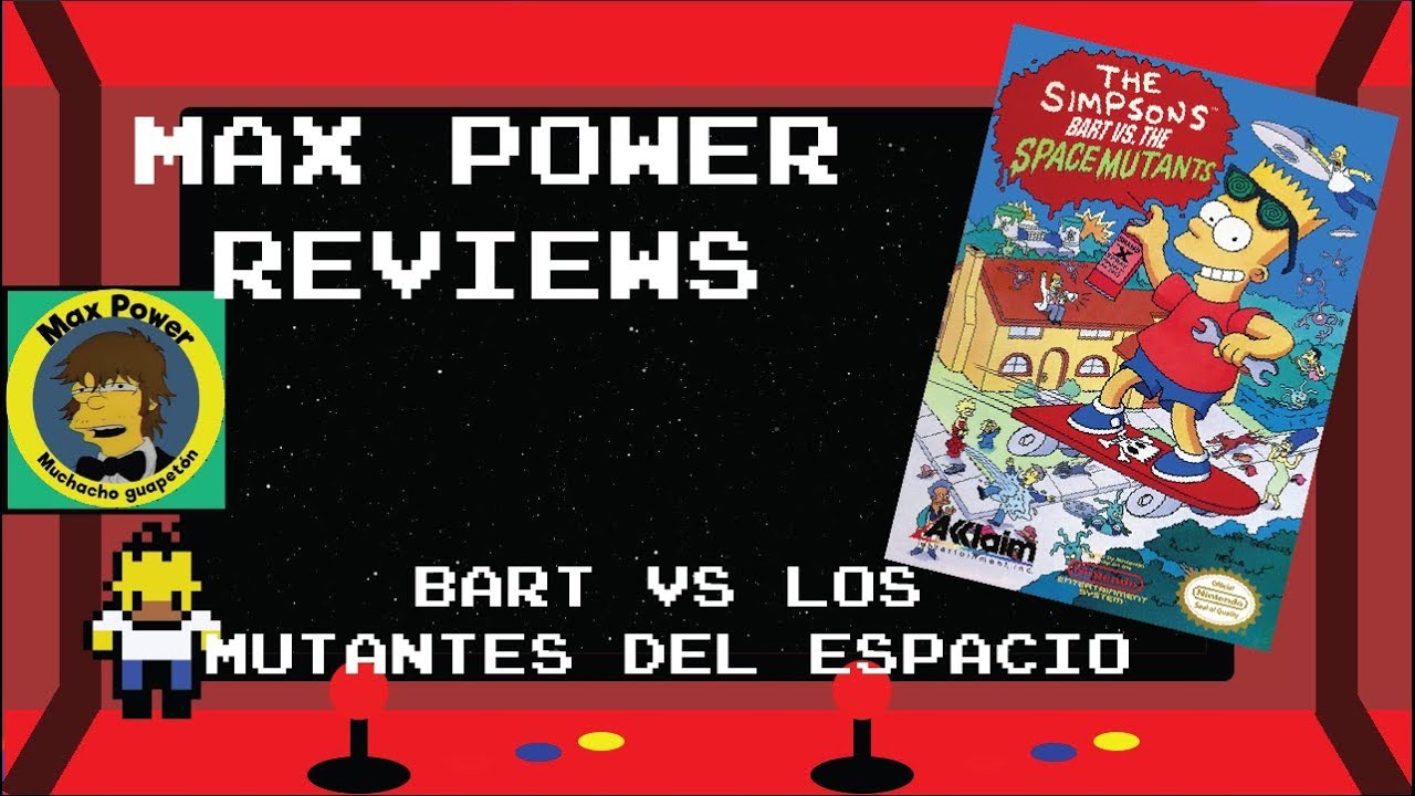 Max Power Reviews: Bart vs los mutantes del espacio