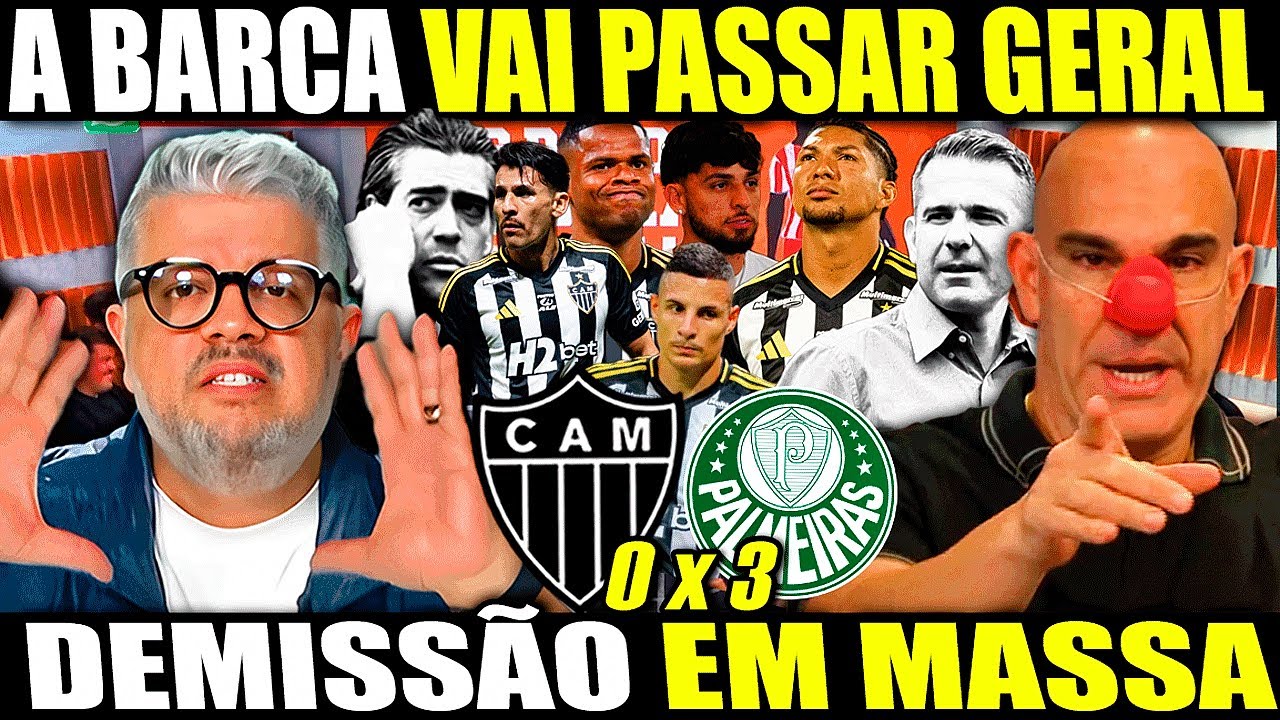 HG CONFIRMA BARCA DE SA&Iacute;DA DO GALO! DEBATE PEGOU FOGO SOBRE MAIS UM VEXAME DO ATL&Eacute;TICO MINEIRO