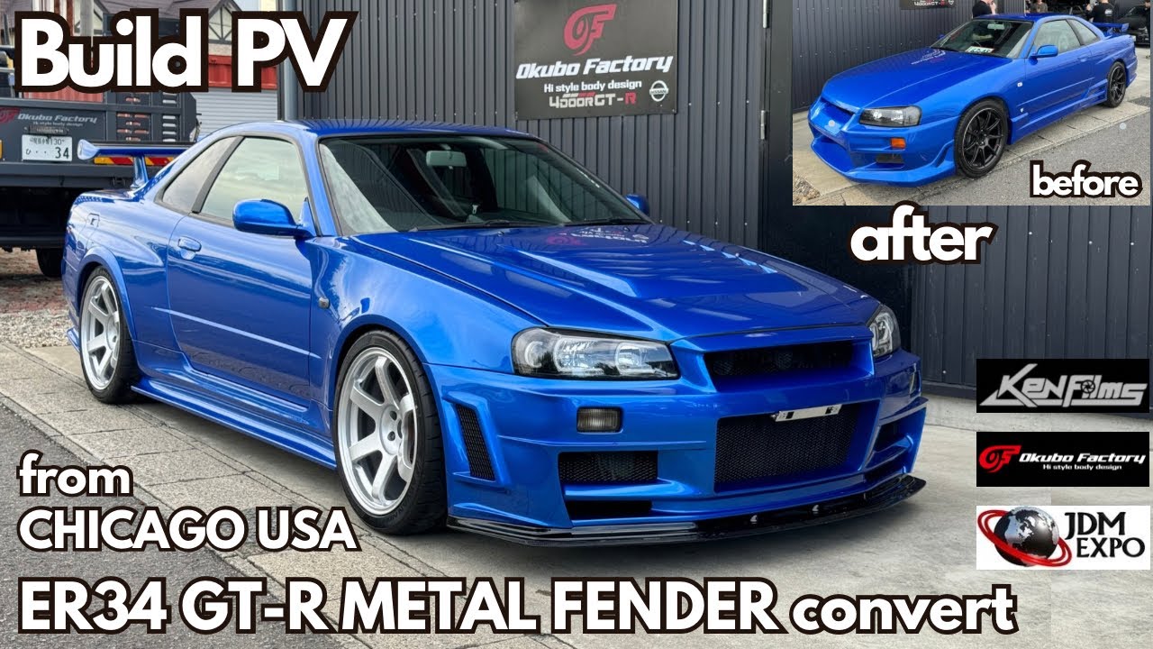 JDM EXPO&times;OkuboFactory collaborate Build from CHICAGO USA