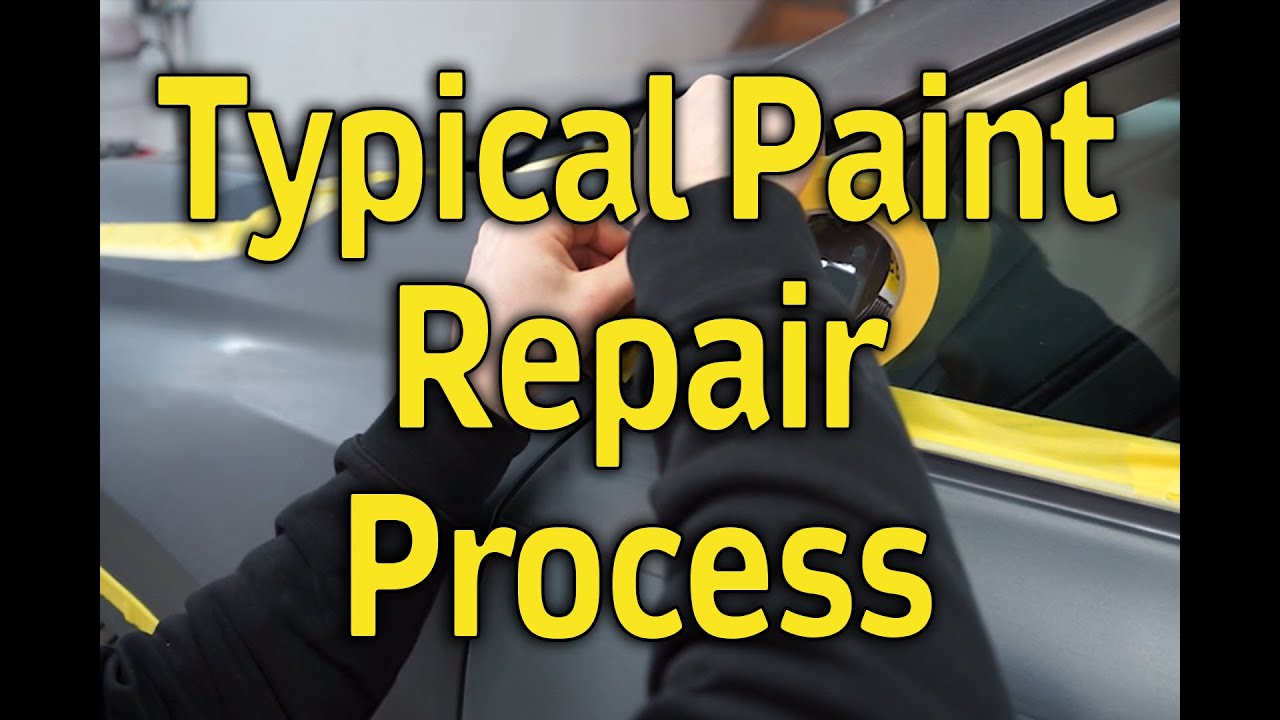 Typical Paint Repair Process | Ace Car Care