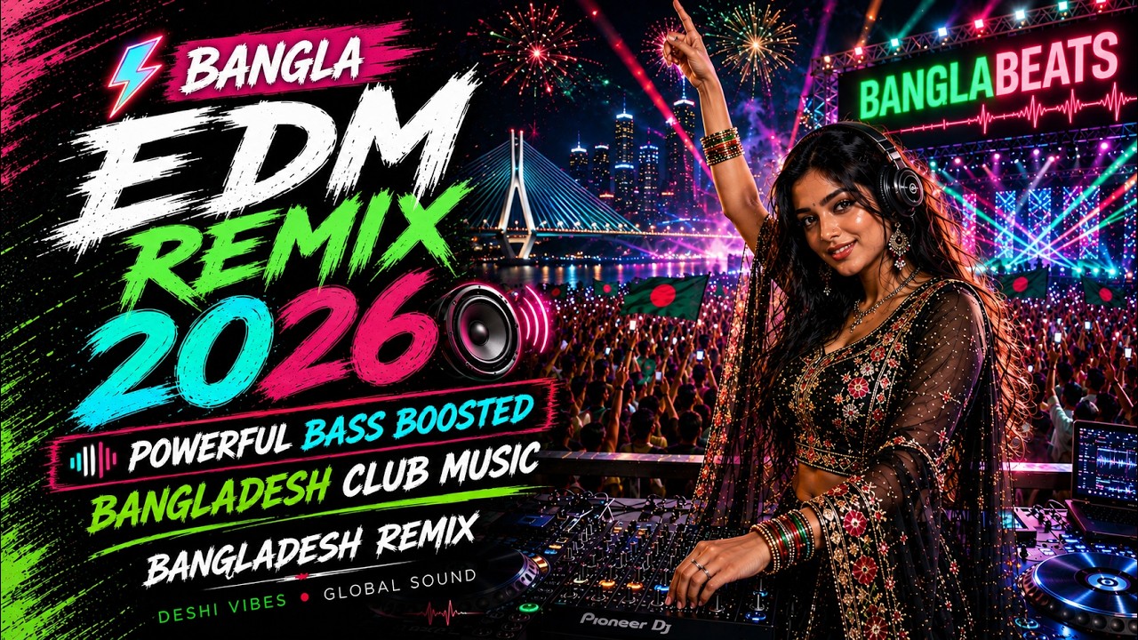 ⚡ Bangla EDM Remix 2026 🔊 Powerful Bass Boosted | Bangladesh Club Music