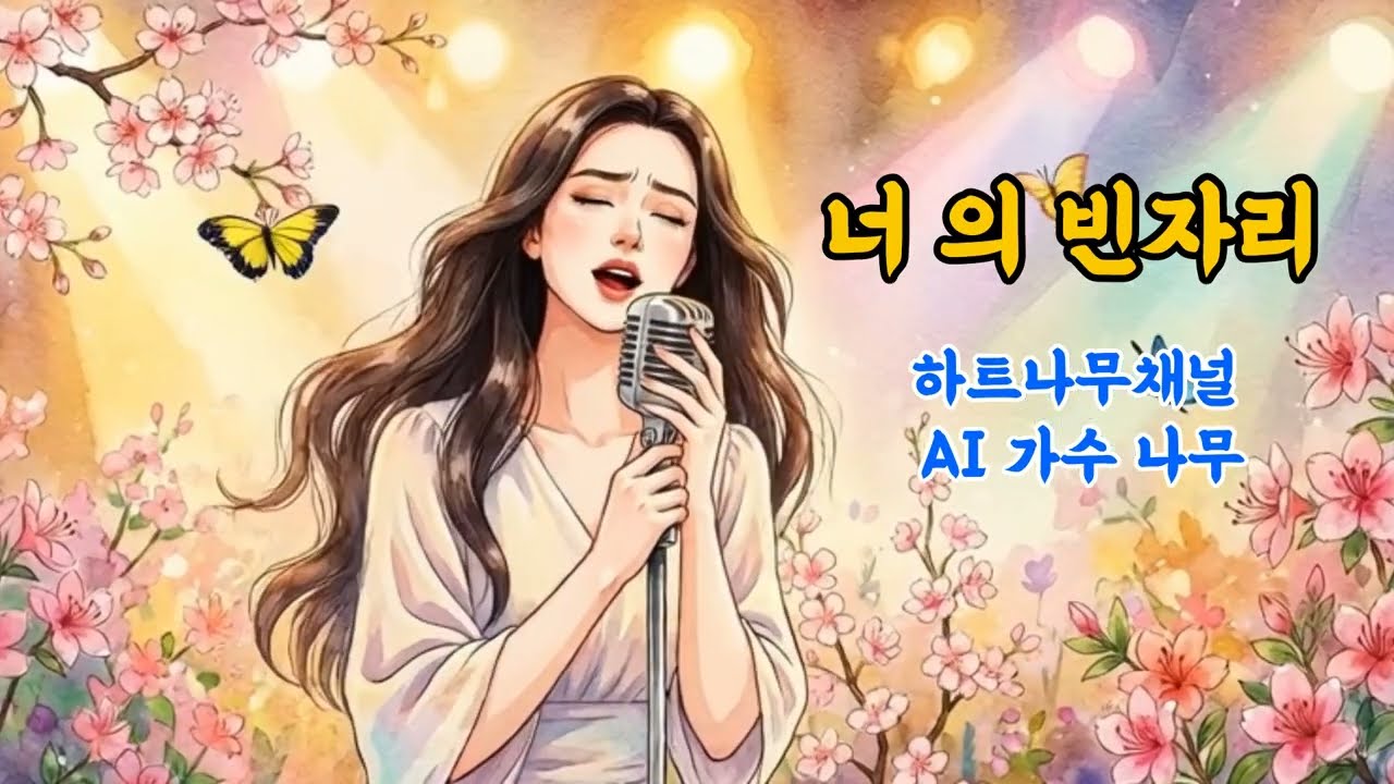# 너의 빈자리 - 감성 깊은 노래 #하트나무채널 #트롯 #발라드#인생사연#마음위로#감성영상#중년공감