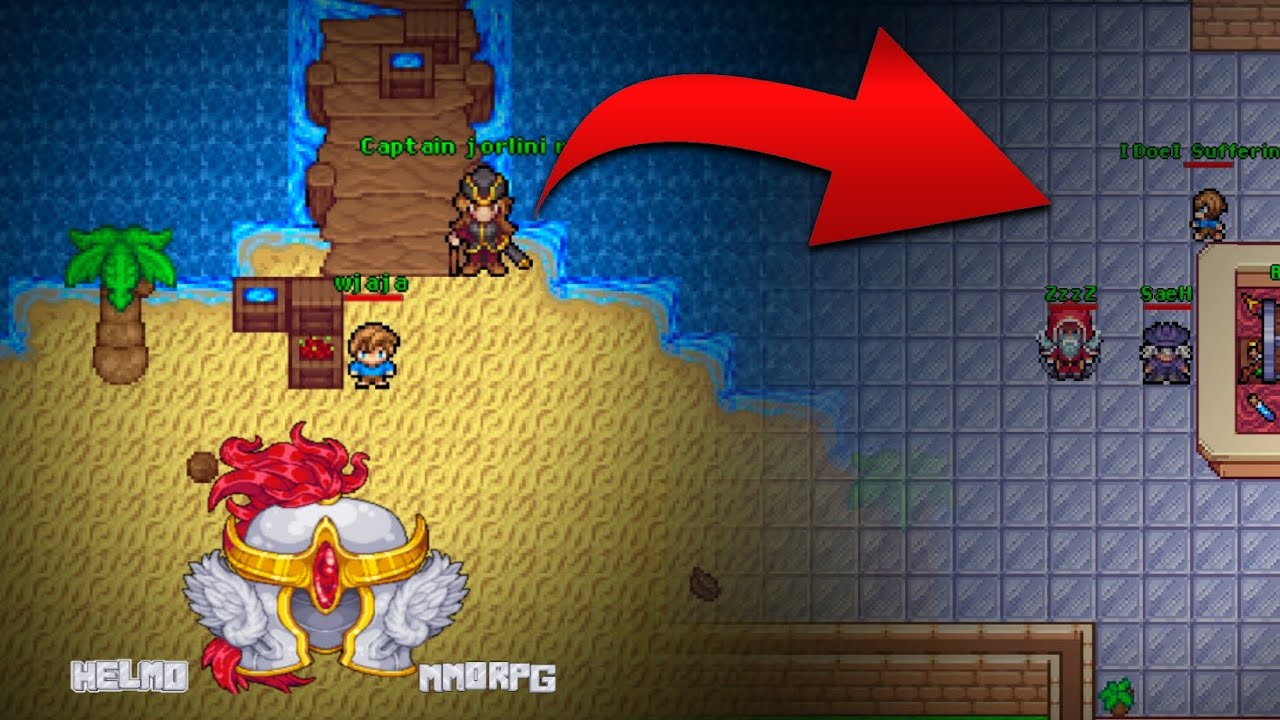 Helmo MMORPG! Tutorial Quest 10k de gold!