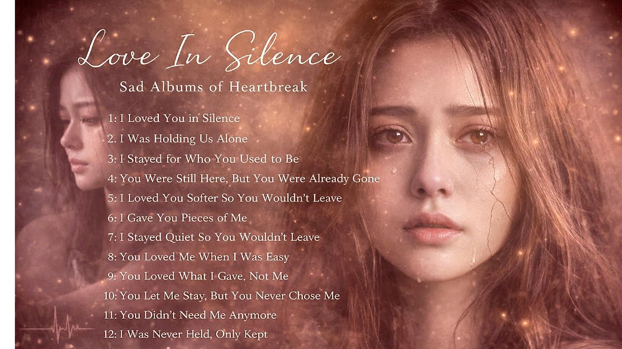When Love Hurts Listen and Heal | Love In Silence AI Ballads Collection #LoveInSilence#SadSong
