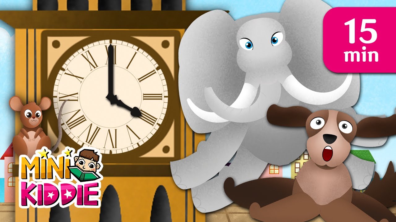 Hickory Dickory Dock & More Kids Songs | Nursery Rhymes | Mini Kiddie