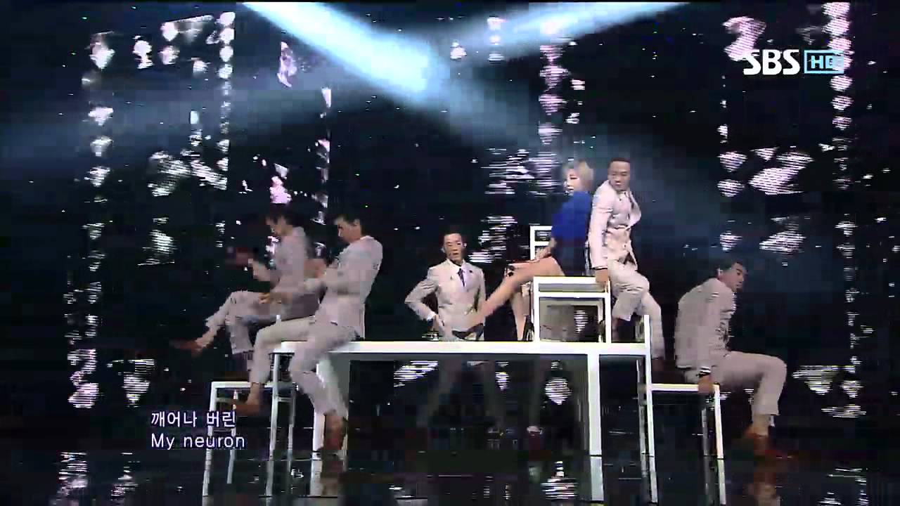 Каин [Фиона] @SBS Inkigayo Популярная песня 20121014