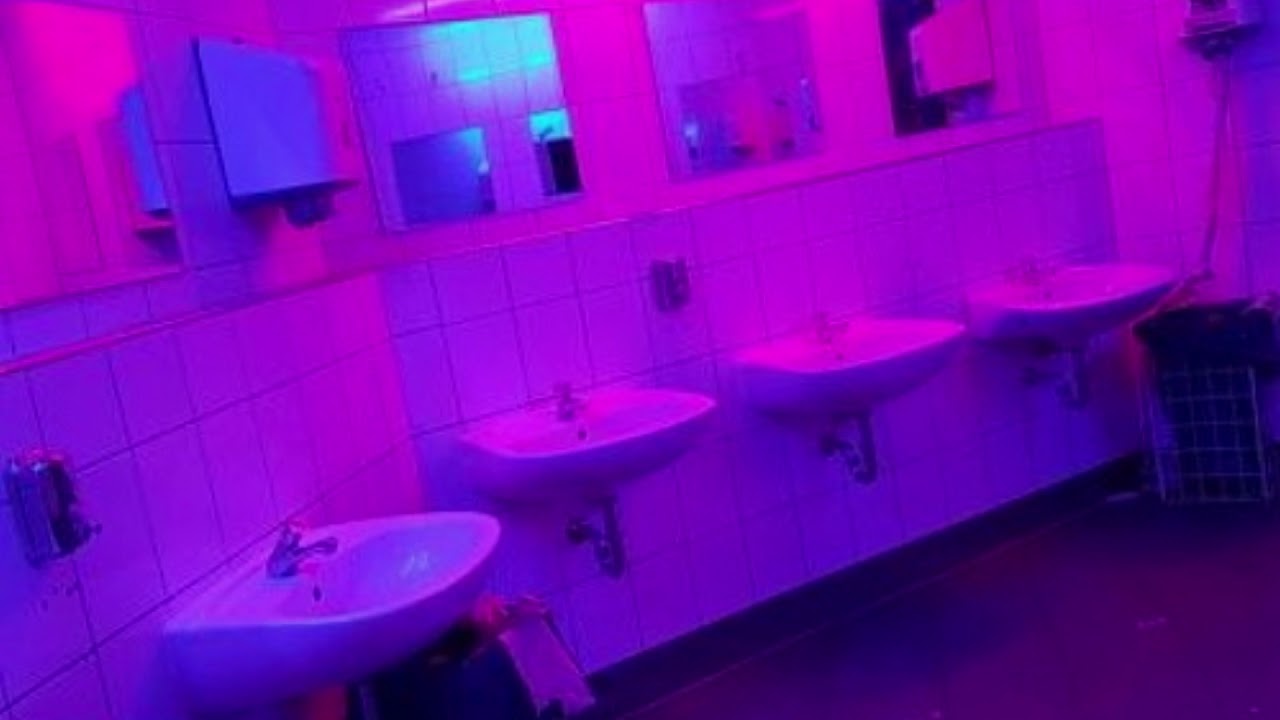 maps but you are in a bathroom at a party