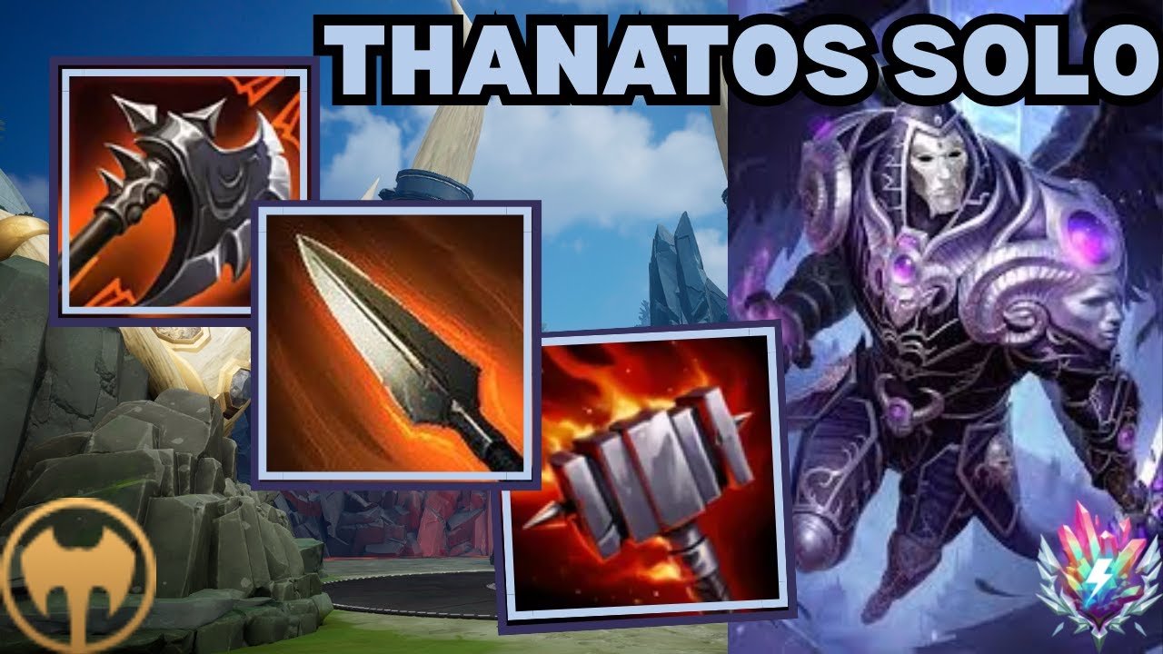 Доминирование. Танатос Божество Соло Геймплей Smite 2