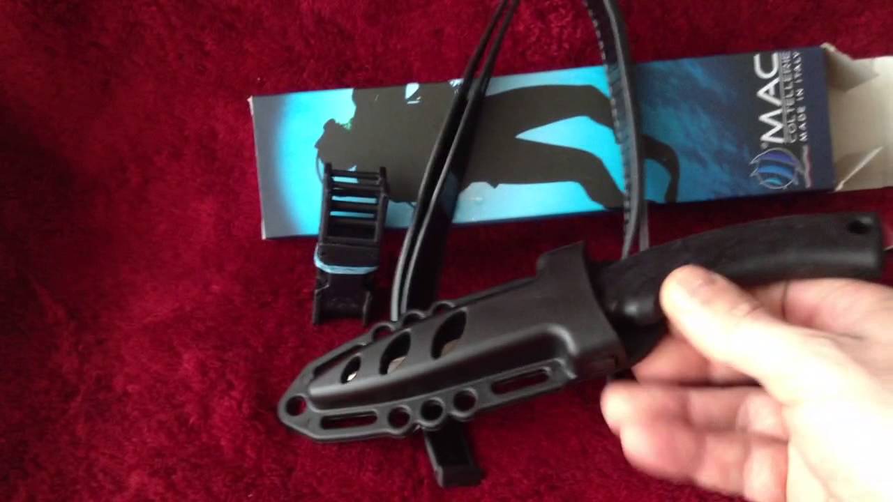 Unboxing, diving knife MAC ( Italia ) Torpedo 9