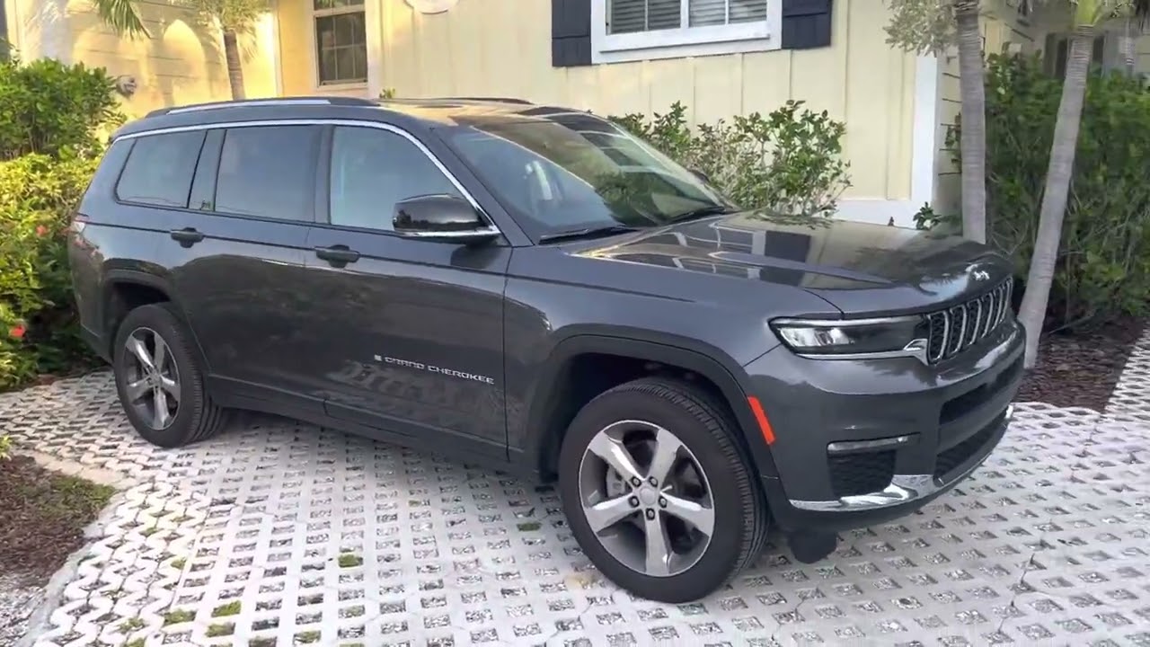 2022 3.6L v6  Cherokee L  Long trip review 1250 miles Michigan to Florida IMPRESSIVE MPG