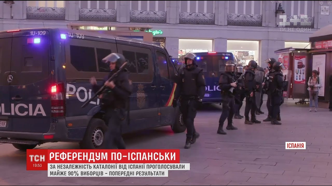Каталонія з боями провела референдум щодо незалежності