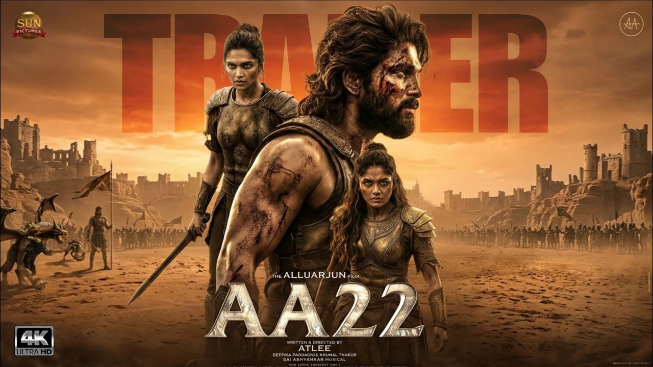 AA22xA6 Official Trailer (2026)| Allu Arjun | Deepika Padukone | Atlee | Update