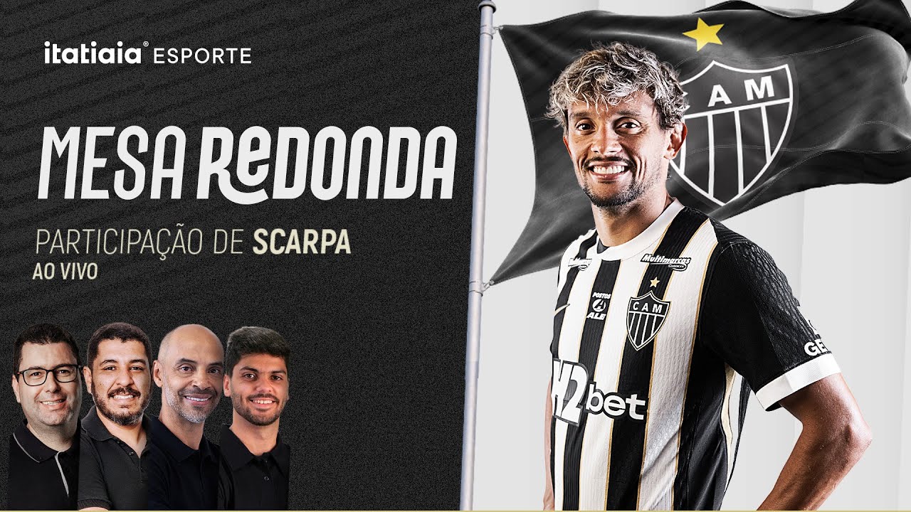 MESA REDONDA DO ATLÉTICO COM SCARPA | CLÁUDIO REZENDE, HENRIQUE ANDRÉ, VINÍCIUS ANDRADE E MARQUES