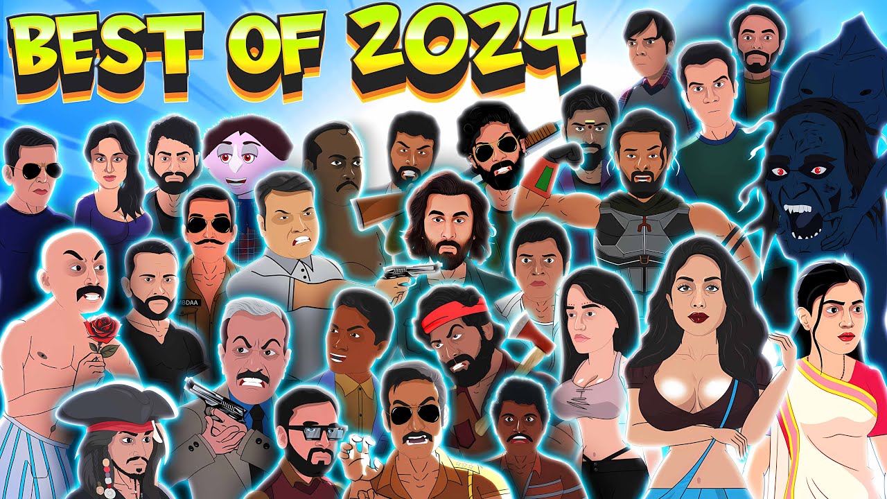 BEST SPOOF OF 2024 | Republic Day Special | Funny Moments Compilation | Animatically Yours