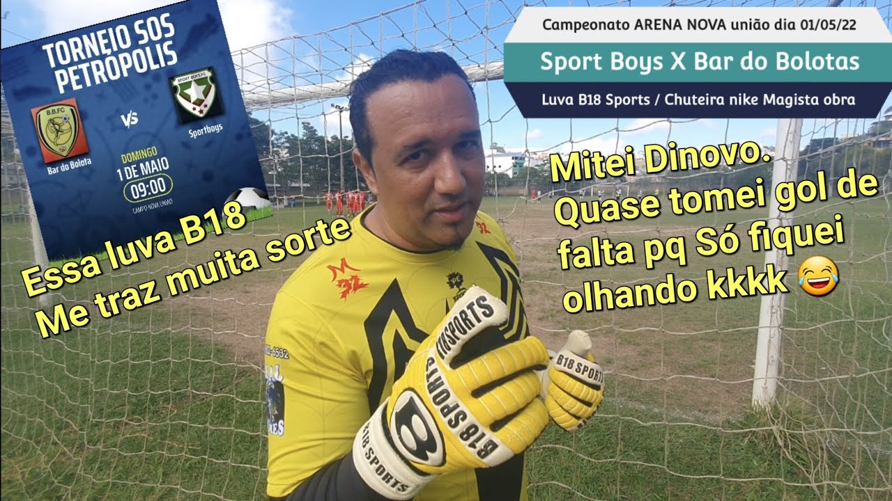 Mitei c/ B18 confidênce pós 4 anos de uso. campeonato, entregaram o ouro. sport boys X Bar do Bolota