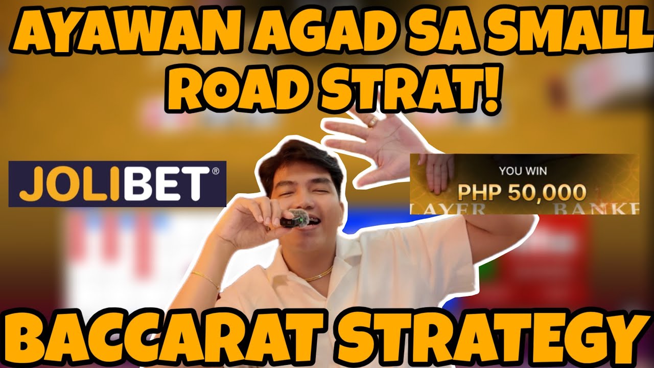 BACCARAT STRATEGY | AYAWAN AGAD SA SMALL ROAD STRAT! | JOLIBET